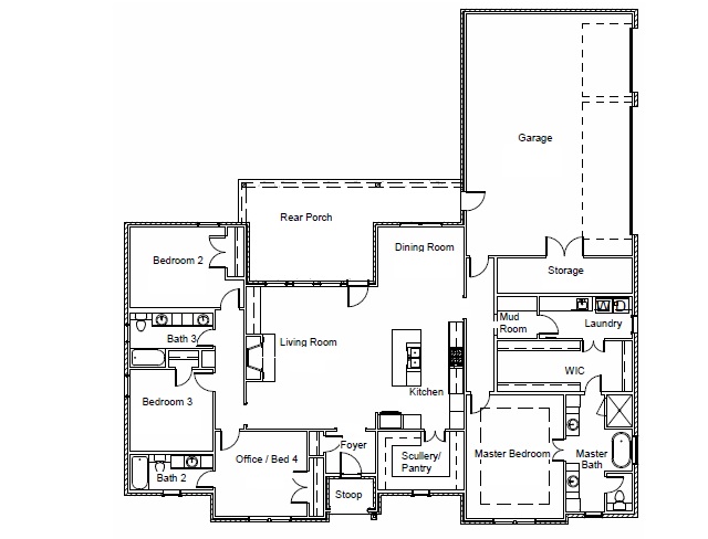 Lot 90 FO floor plan