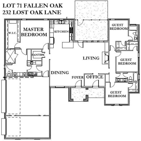 Lot 71 FO floor plan